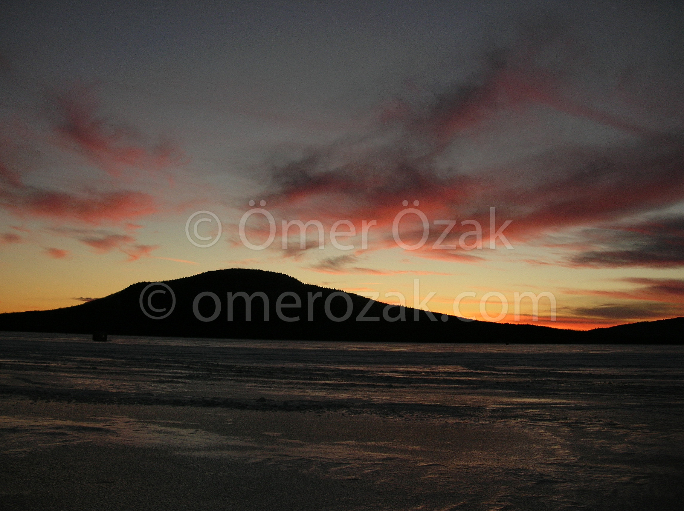 Dusk in Maine
